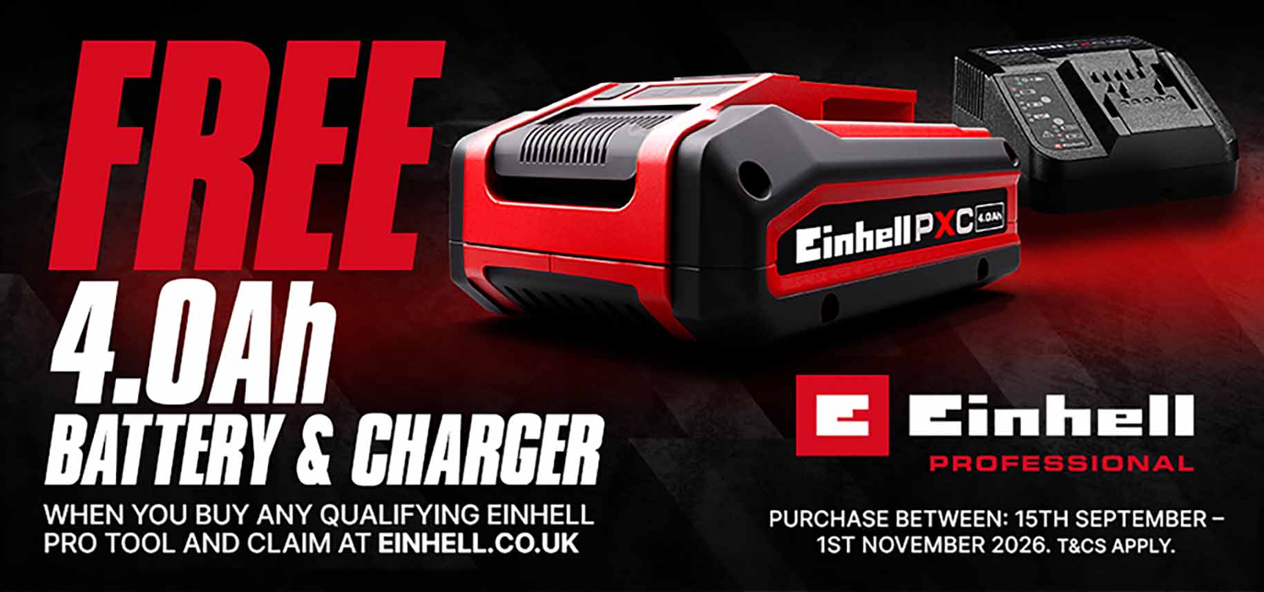 Einhell Claim Battery and Charger